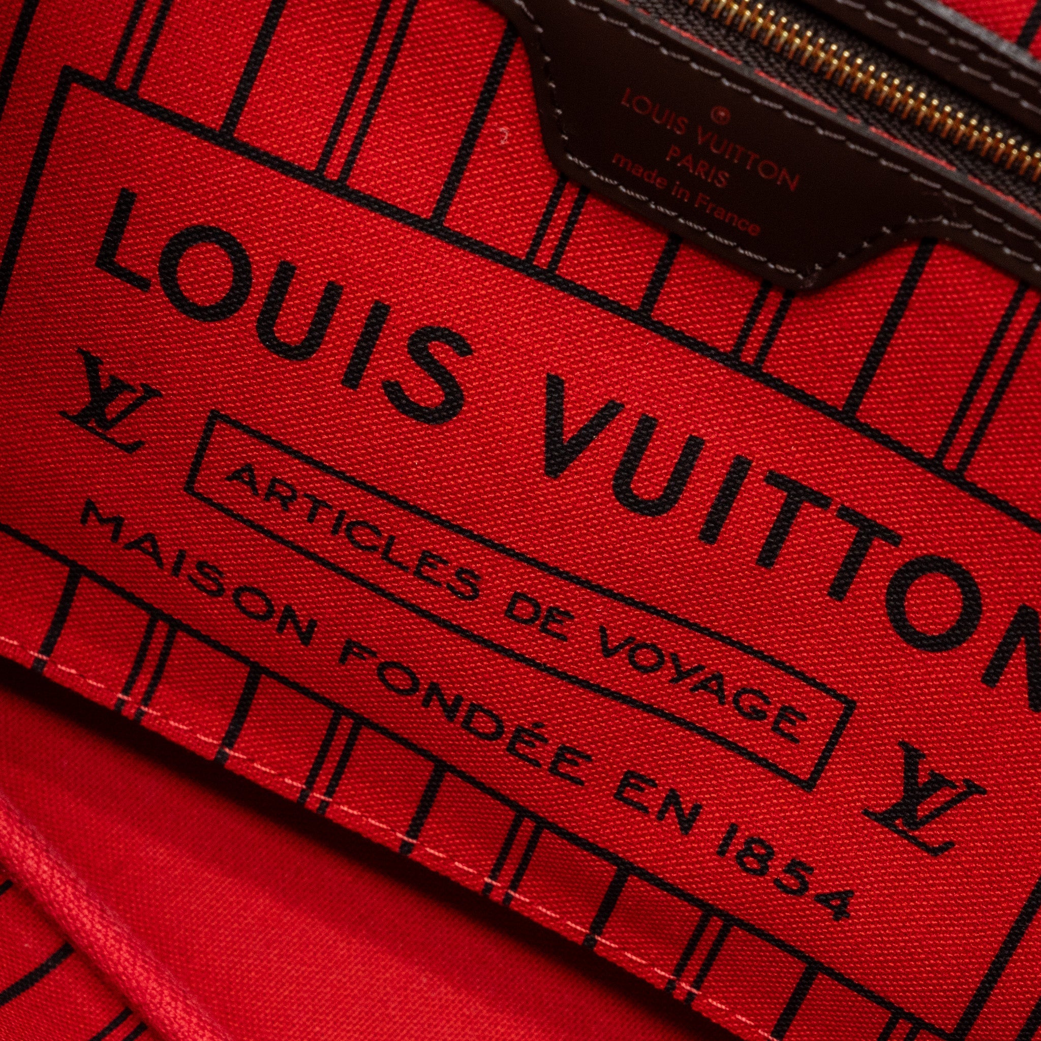 LOUIS VUITTON NEVERFULL PM DAMIER EBENE CANVAS GHW (NEW VERSION)