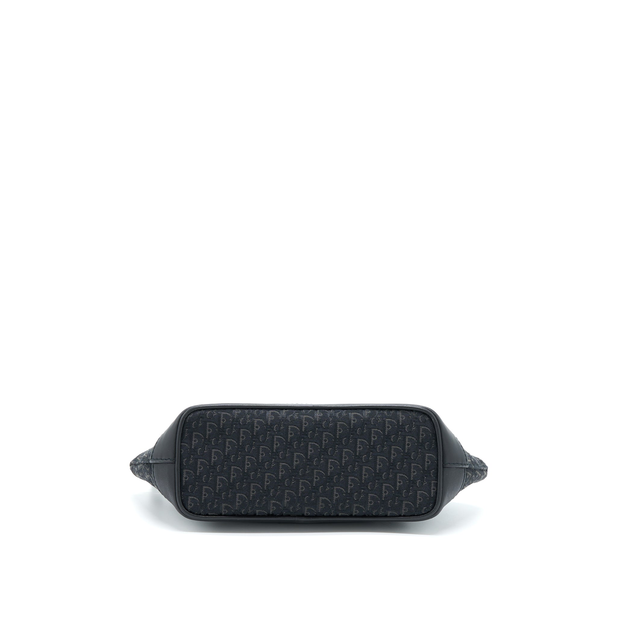 DIOR VINTAGE MINI BAG OBLIQUE CANVAS BLACK SHW