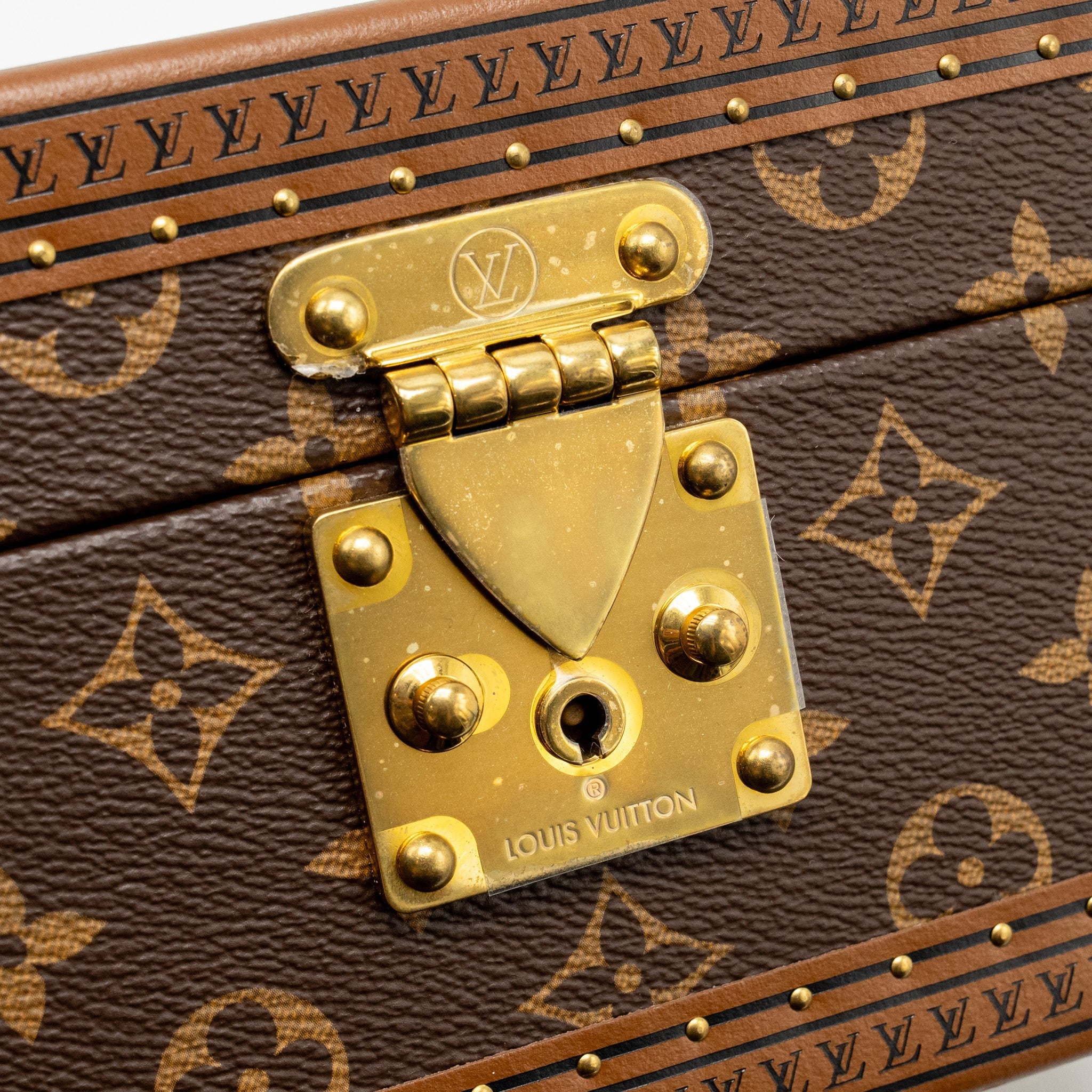 LOUIS VUITTON COFFRET TRESOR 24 MONOGRAM CANVAS GHW