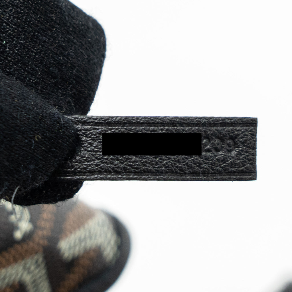GOYARD MINI ANJOU TOTE BAG GOYARDLINE CANVAS BLACK SHW