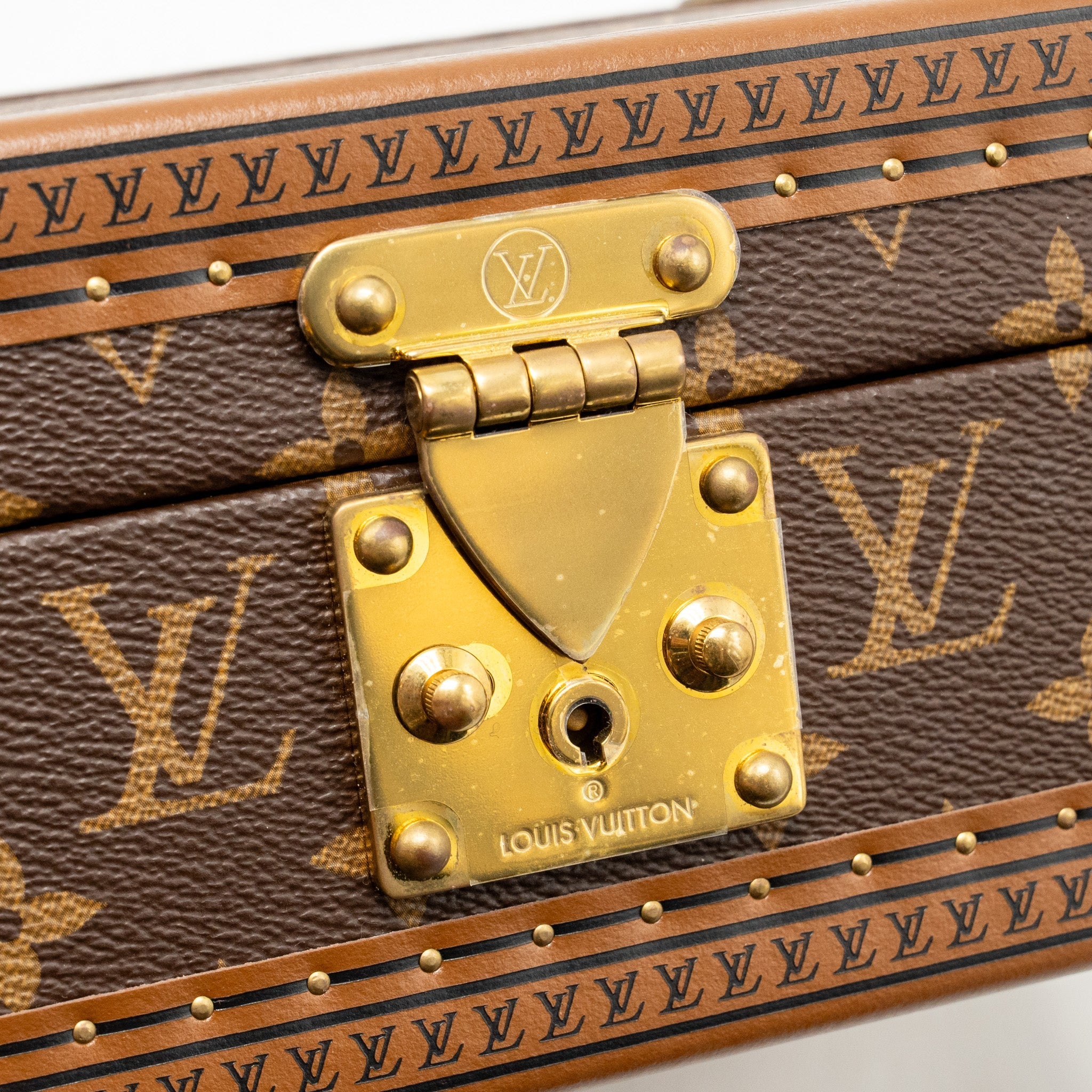 LOUIS VUITTON COFFRET TRESOR 20 MONOGRAM CANVAS GHW