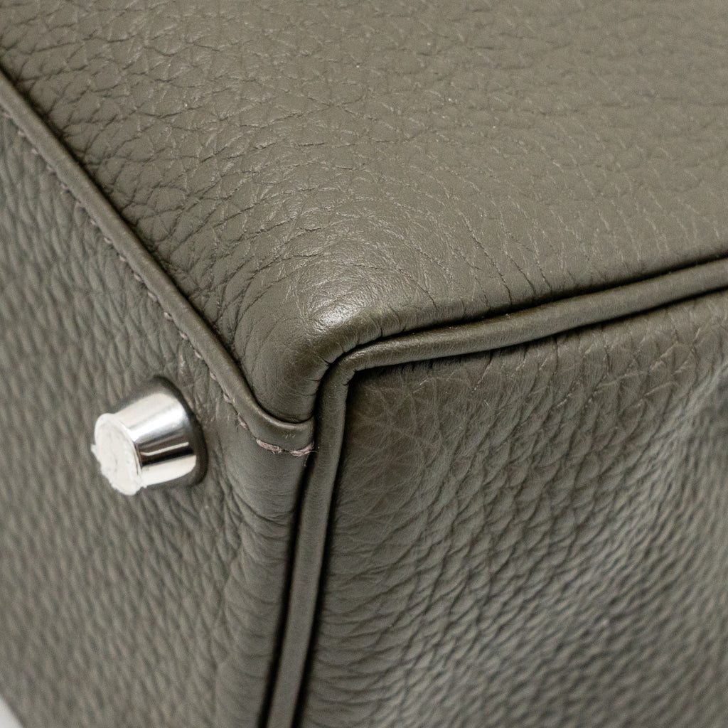 HERMES KELLY 25 TOGO C6 VERT DE GRIS SHW