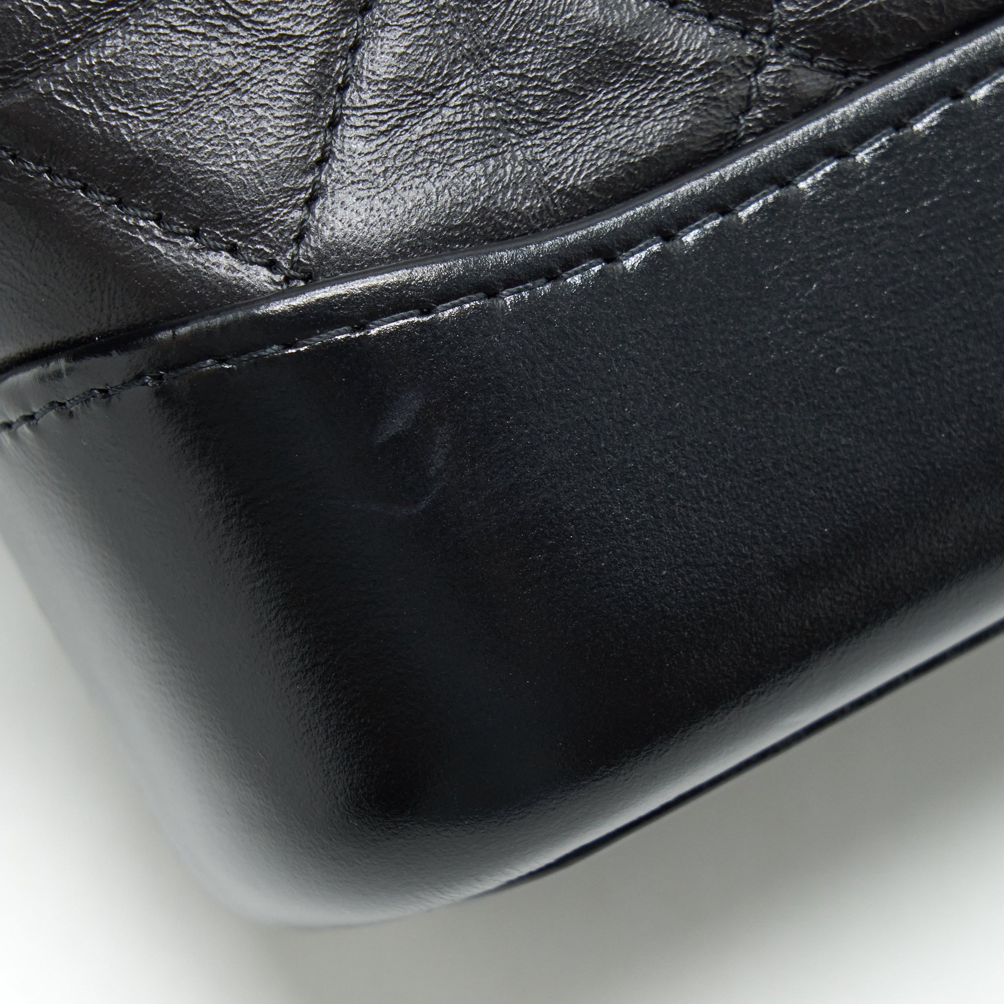 CHANEL SMALL GABRIELLE HOBO BLACK BAG GOLD/SLIVER HARDWARE