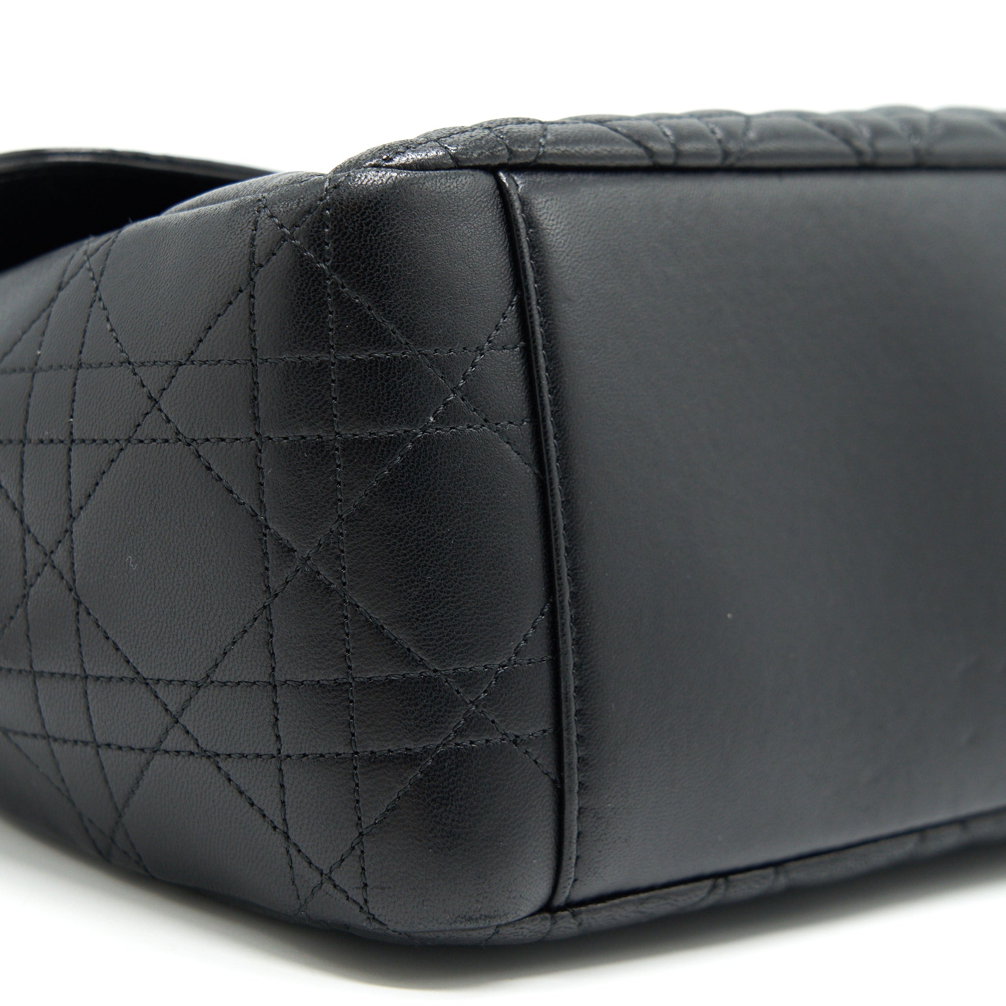 DIOR MISS DIOR MEDIUM FLAP BAG BLACK SHW