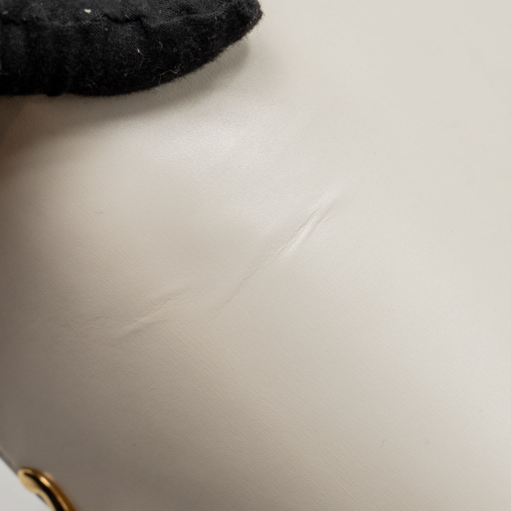 CELINE TEEN TRIOMPHE BAG CALFSKIN WHITE IVORY GHW