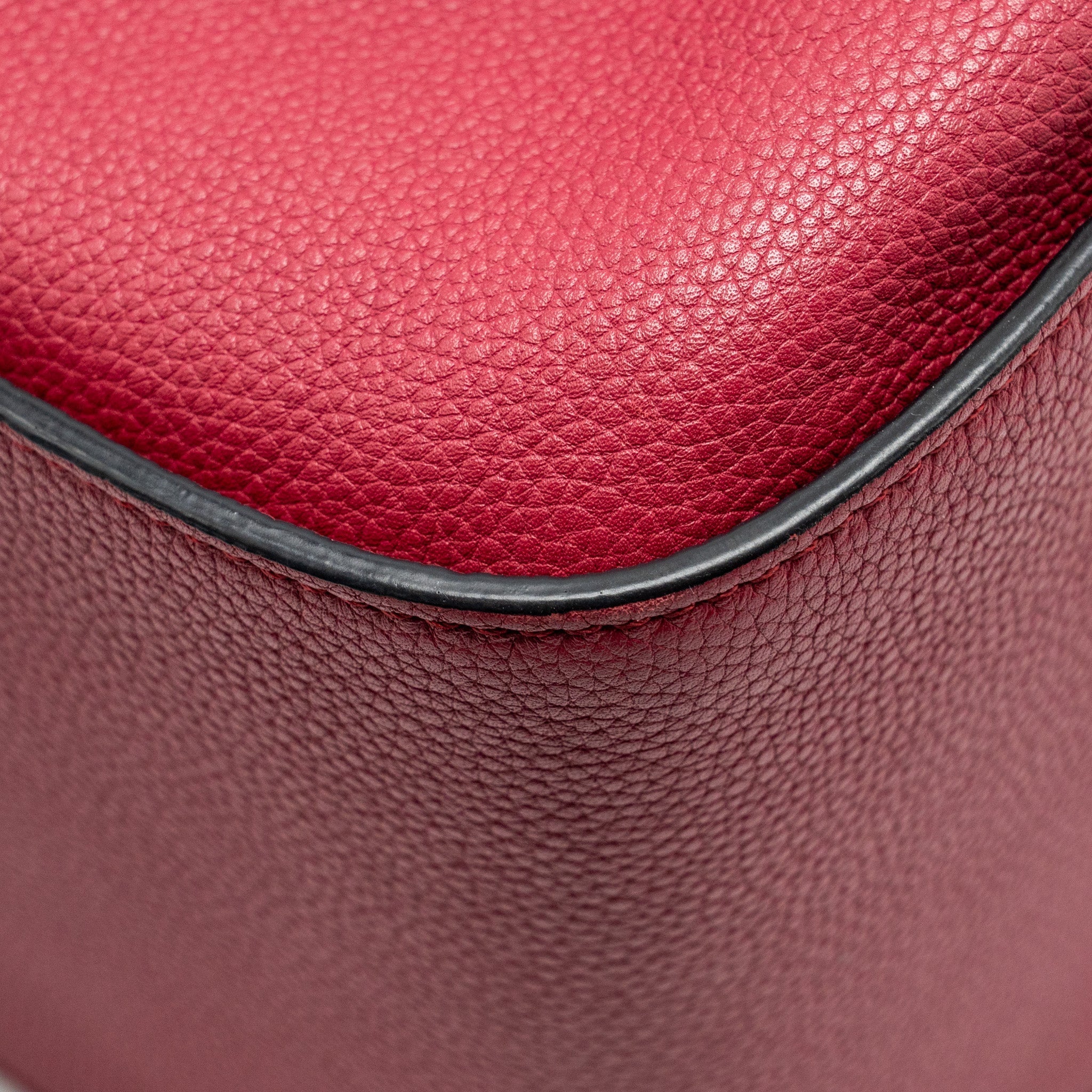 LOEWE MEDIUM HAMMOCK BAG CALFSKIN RASPBERRY SHW