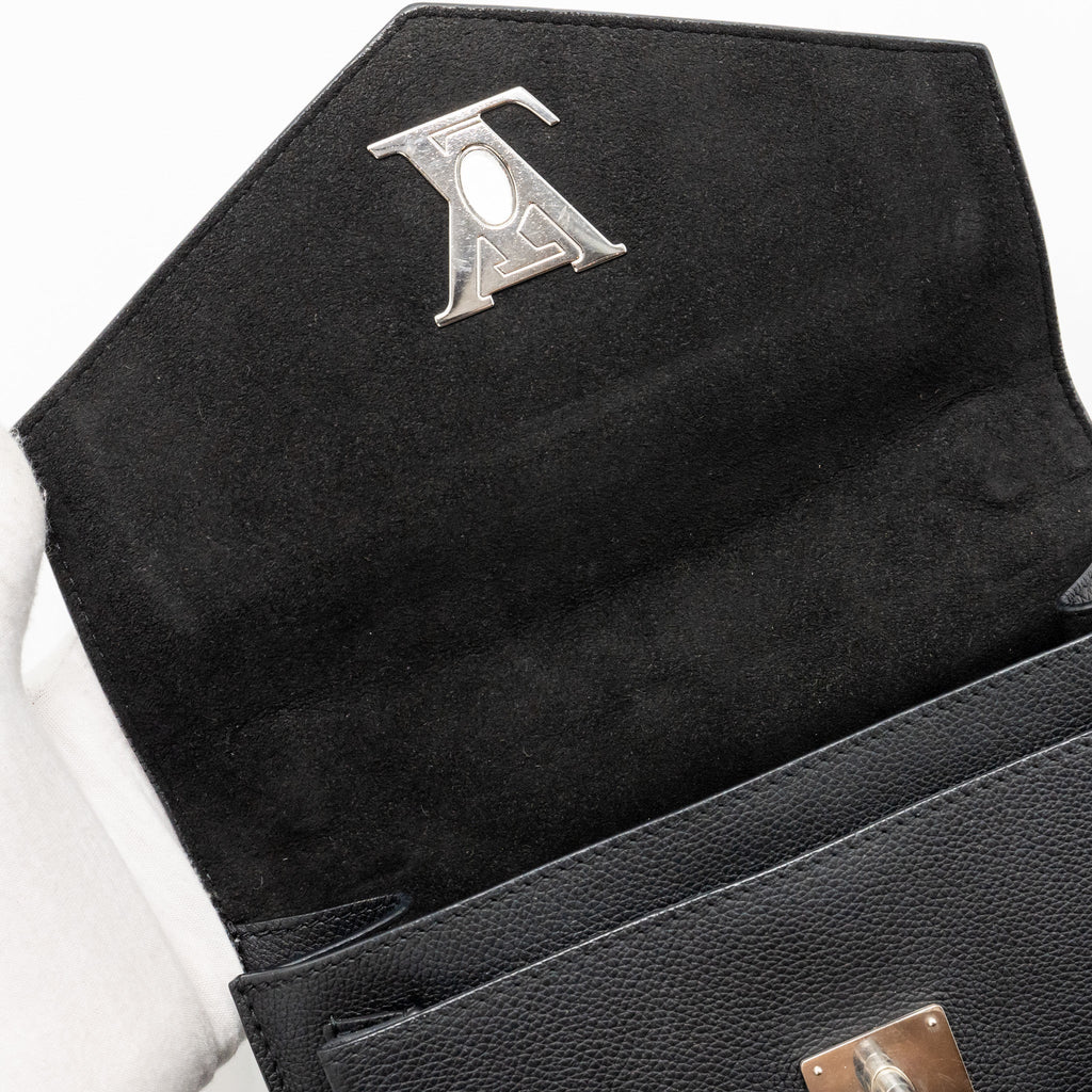 LOUIS VUITTON MY LOCK ME BAG CALFSKIN BLACK SHW
