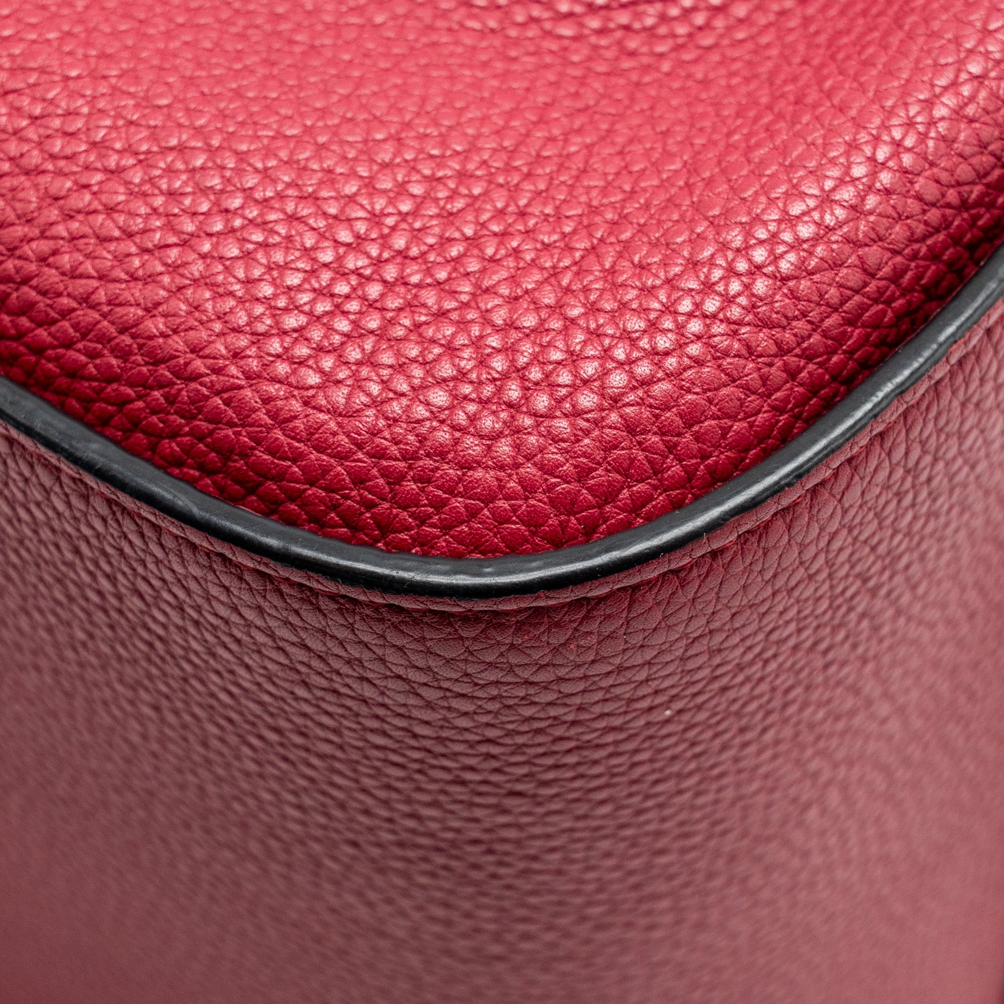 LOEWE MEDIUM HAMMOCK BAG CALFSKIN RASPBERRY SHW