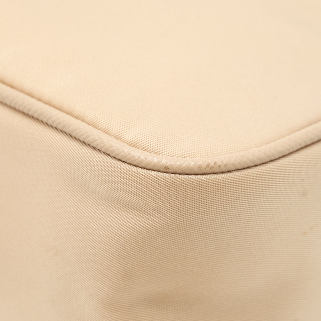 PRADA 2005 RE-EDITION NYLON BAG LIGHT BEIGE