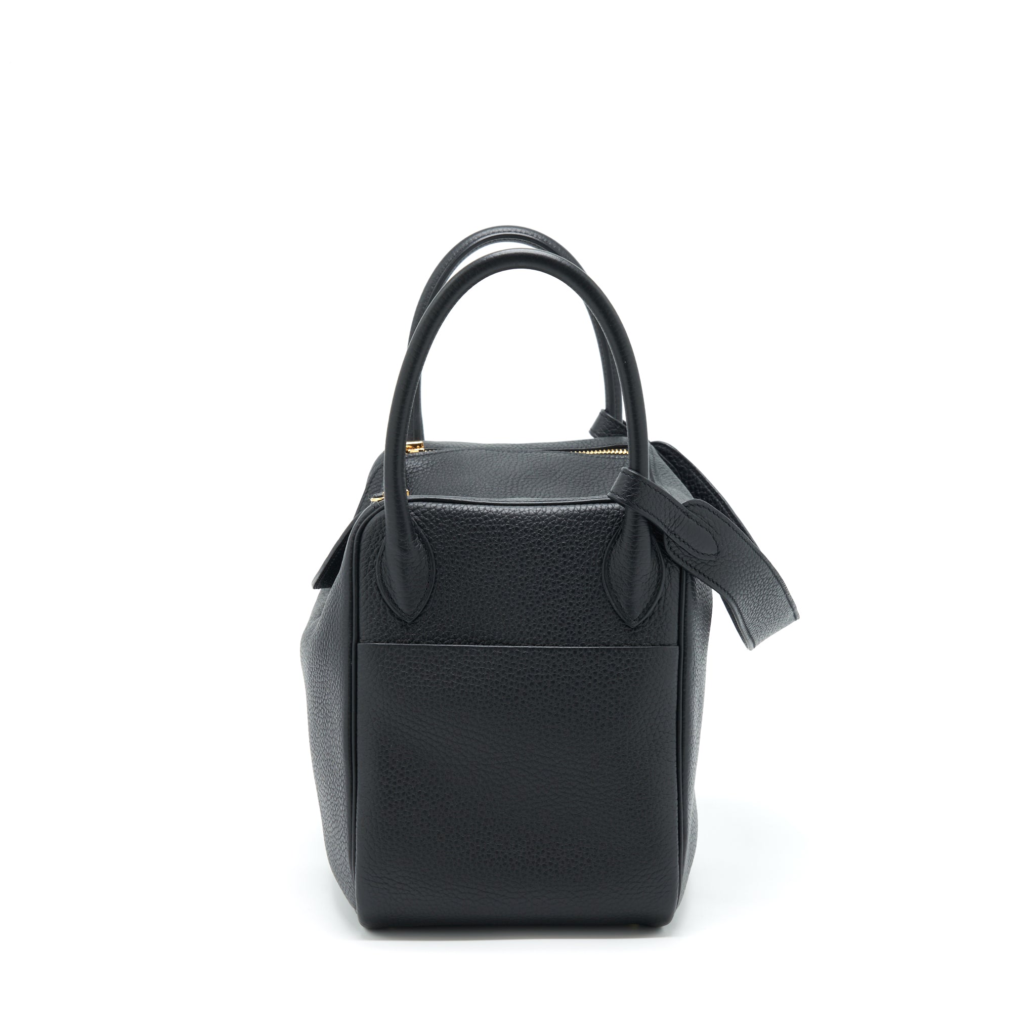 HERMES LINDY 30 CLEMENCE BLACK GHW