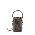 FENDI MON TRESOR BUCKET BAG CALFSKIN BROWN GHW