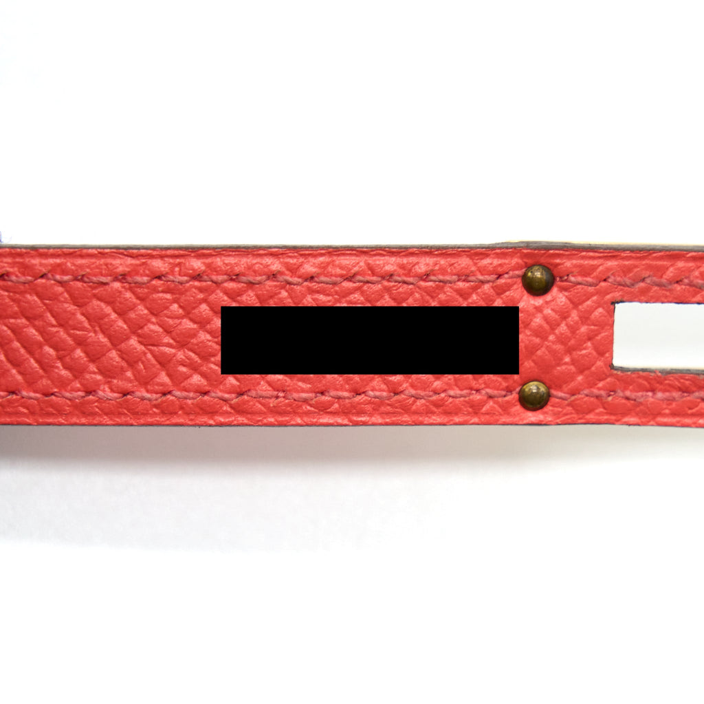 HERMES KELLY LONG WALLET EPSOM ROSE JAIPUR GHW
