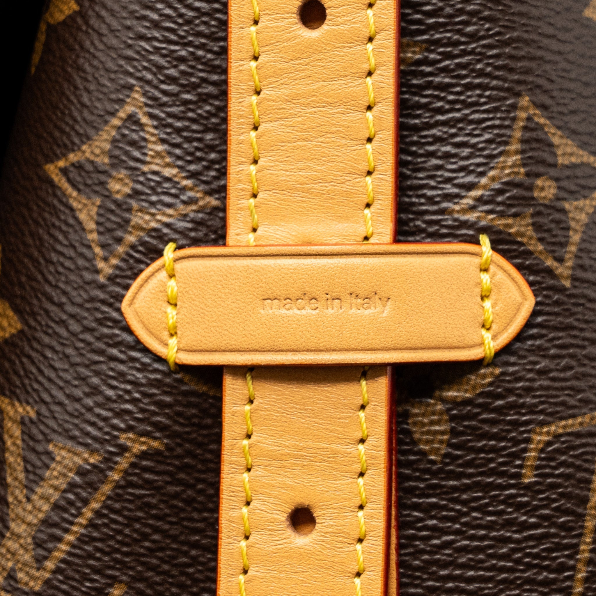 LOUIS VUITTON CARRYALL PM MONOGRAM CANVAS GHW(NEW VERSION)