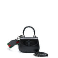 GUCCI BAMBOO 1947 MINI TOP HANDLE BAG BLACK WITH BLACK HARDWARE