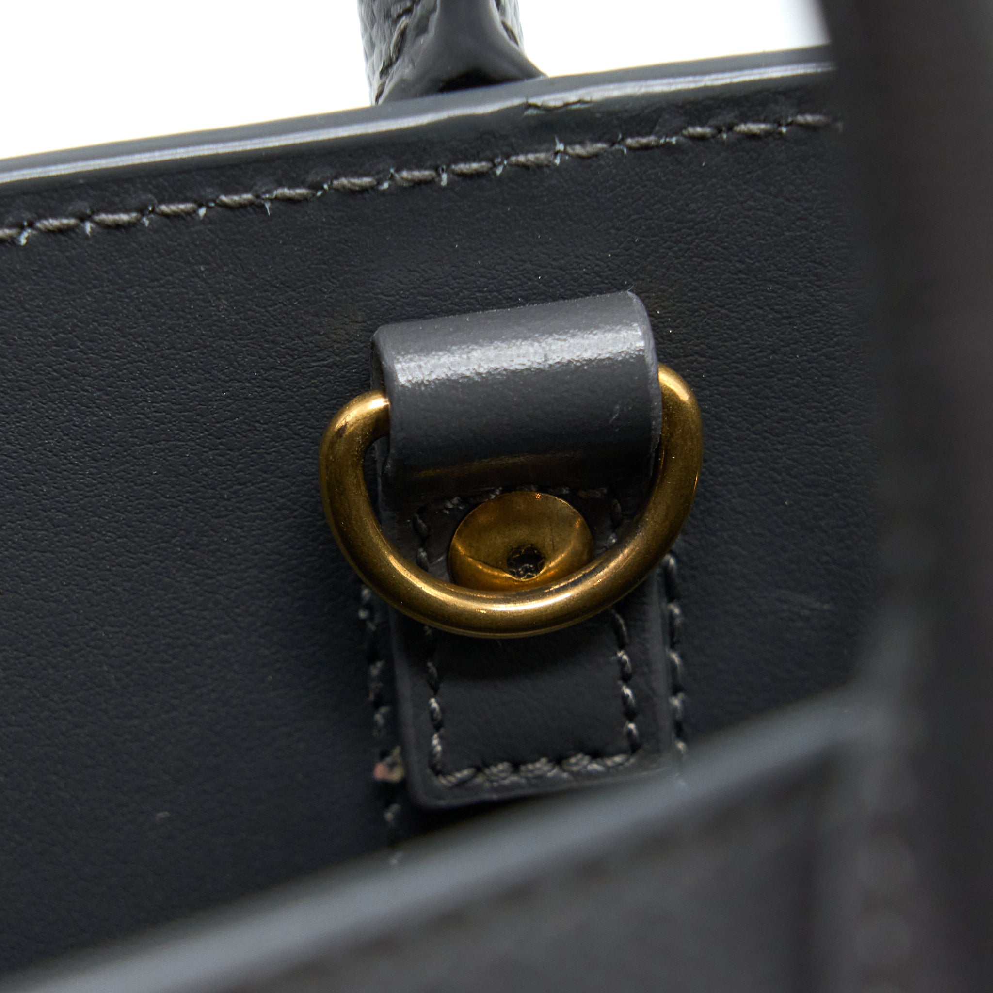 SAINT LAURENT/YSL SAC DE JOUR NANO GREY GHW