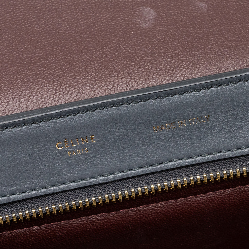 CELINE TRAPEZE BAG MULTICOLOURED GHW