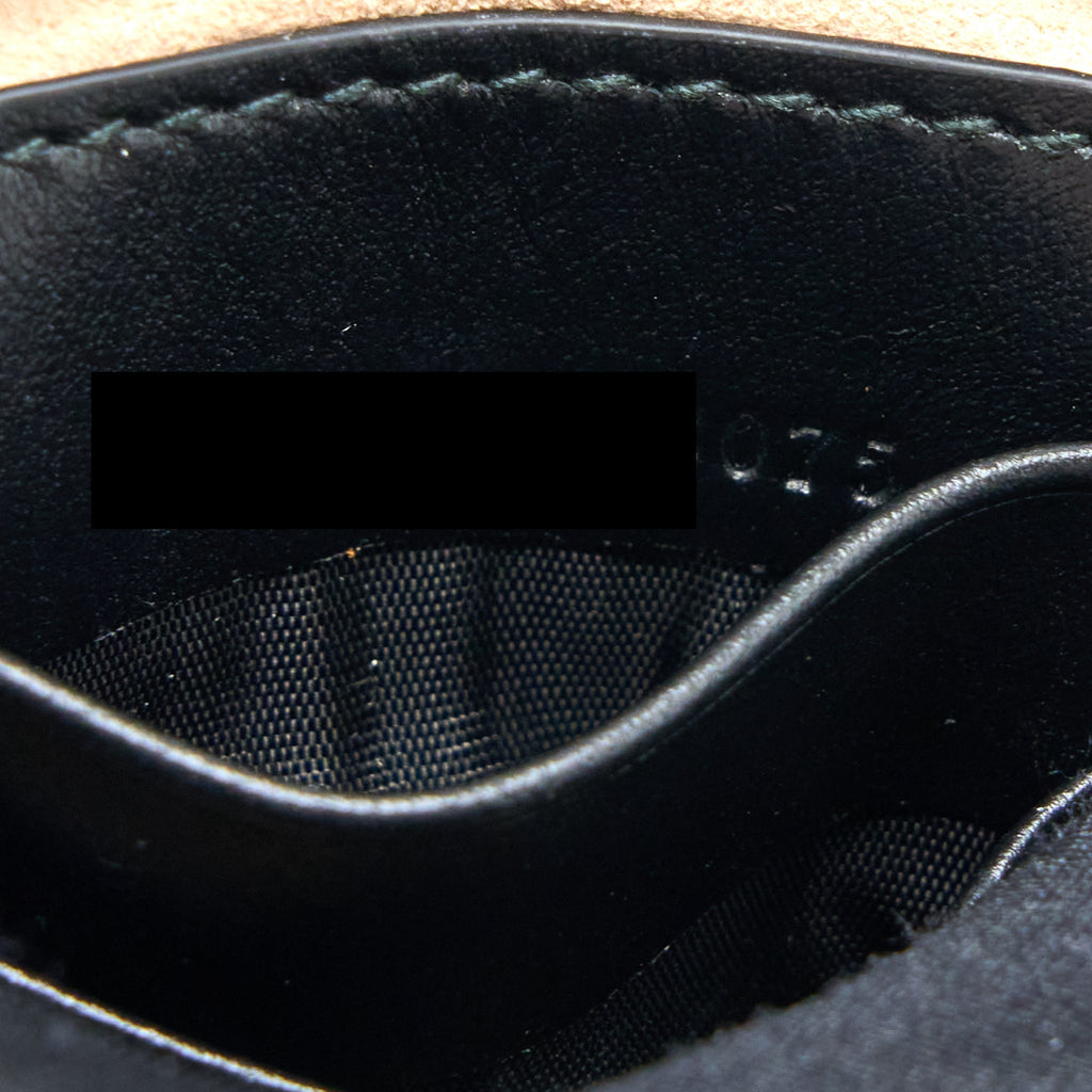 GUCCI GG MARMONT MINI BUCKET BLACK GHW