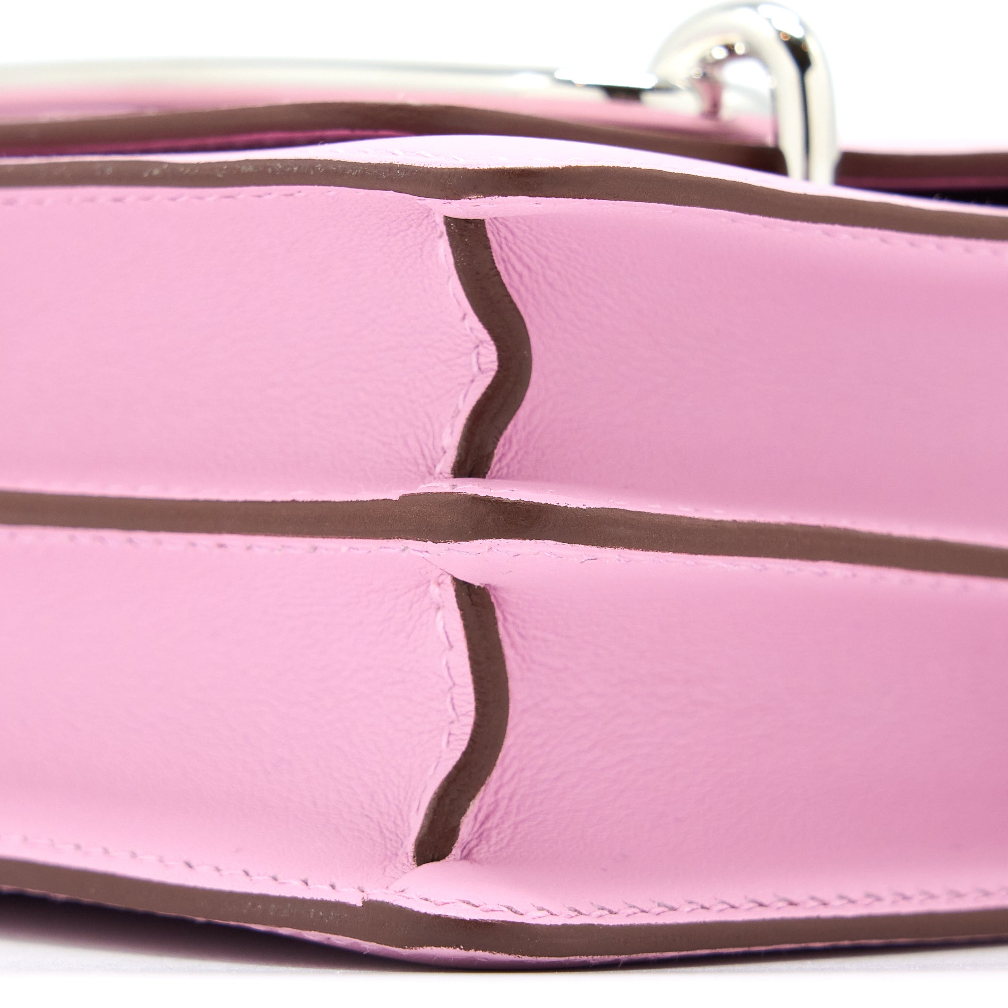 HERMES MINI ROULIS VEAU SWIFT X9 MAUVE SYLVESTRE SHW