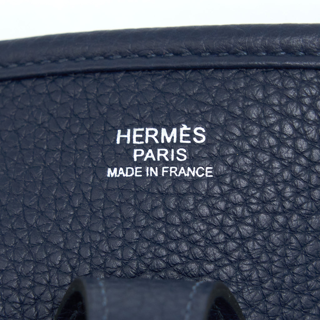 HERMES EVELYNE 29 CLEMENCE BLUE NUIT SHW