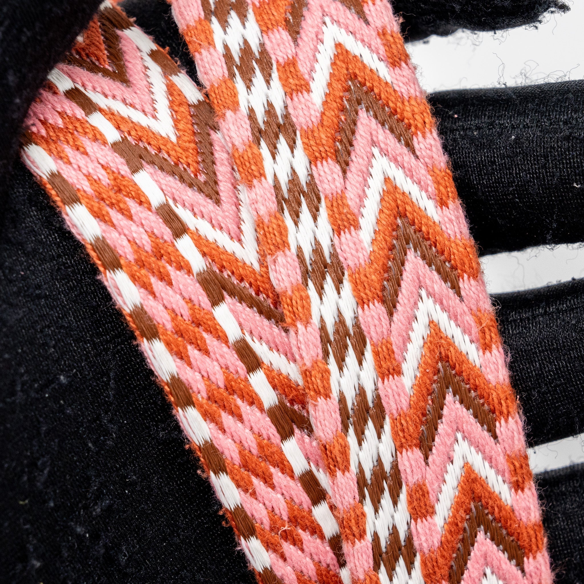 HERMES MINI EVELYNE CLEMENCE ROSE WITH MULTICOLOR STRAP SHW