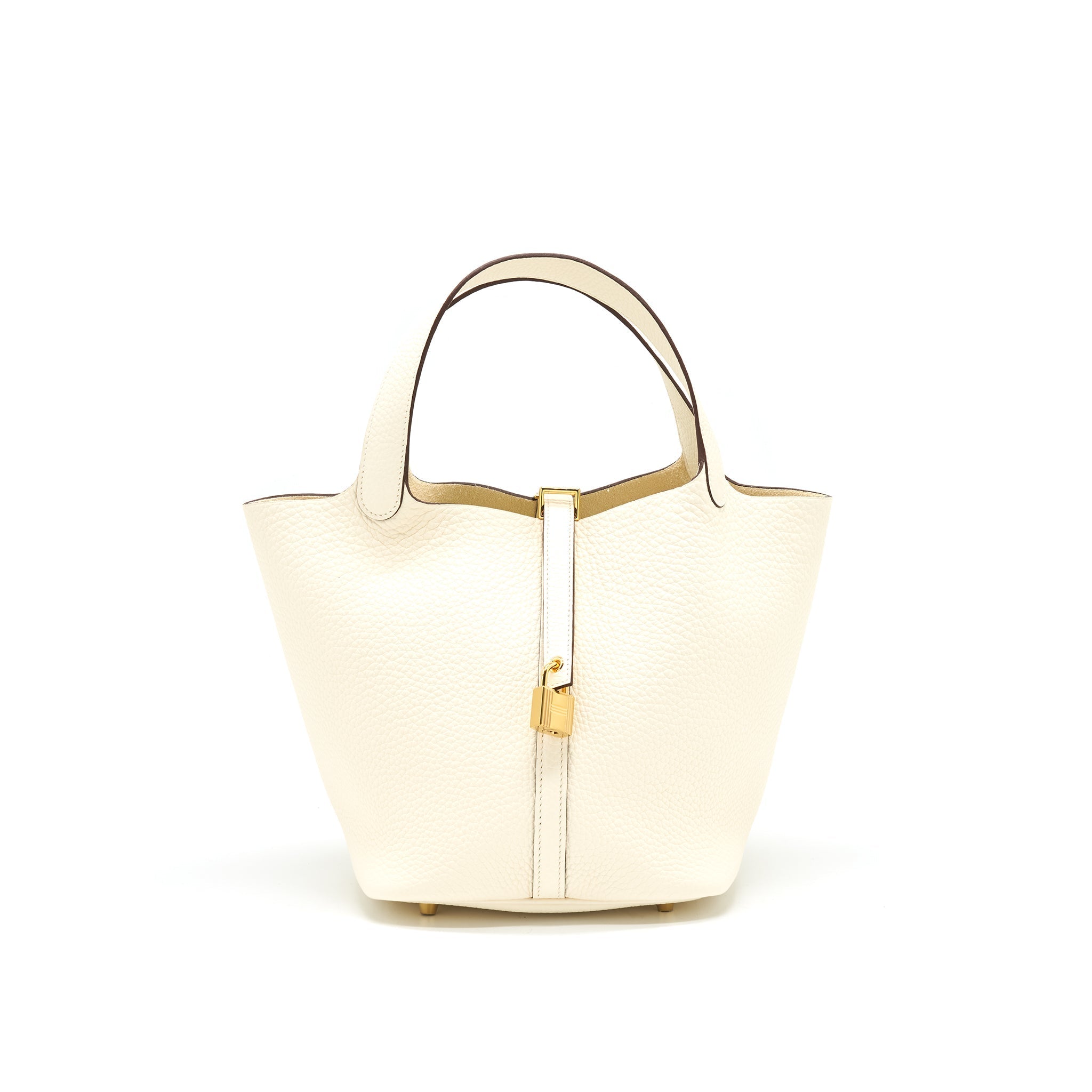 HERMES PICOTIN 22 LOCK BAG I2 NATA GHW