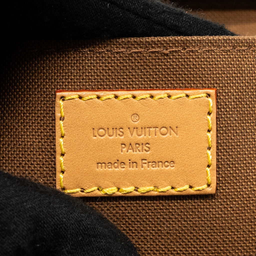 LOUIS VUITTON PETIT SAC PLAT MONOGRAM CANVAS GHW