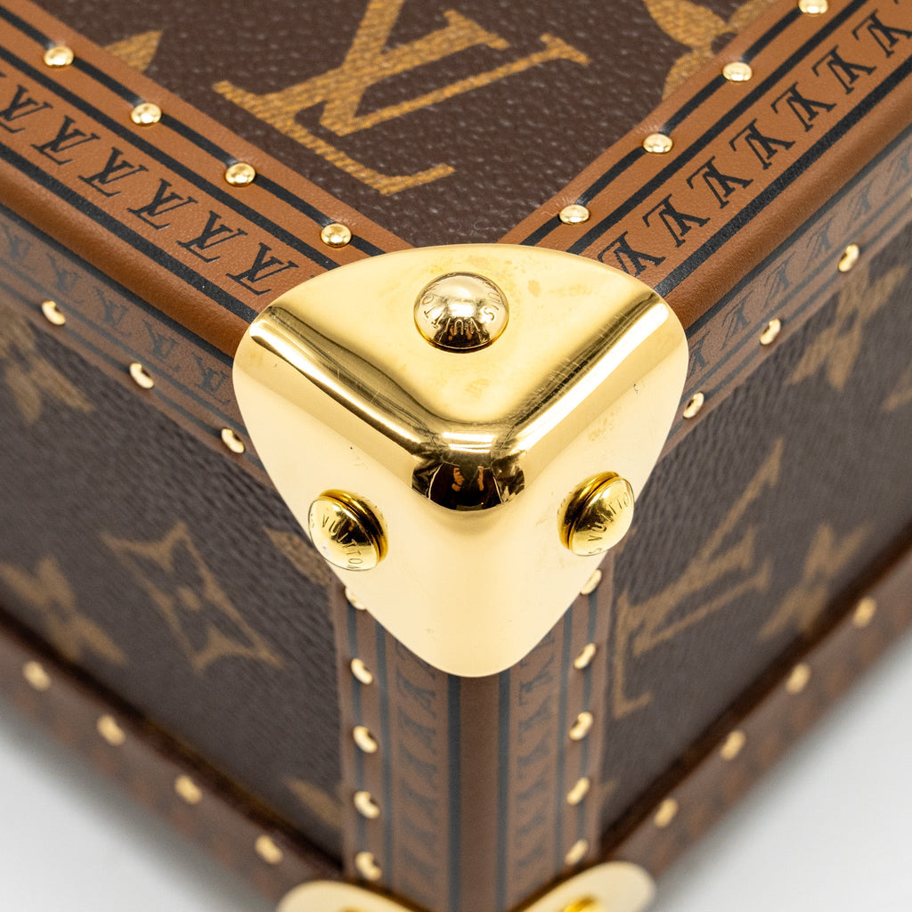 LOUIS VUITTON CAMERA BOX TRUNK MONOGRAM CANVAS/LEATHER GHW
