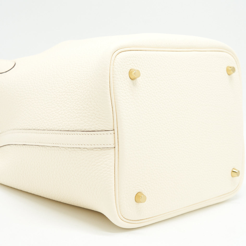 HERMES PICOTIN 22 LOCK BAG I2 NATA GHW