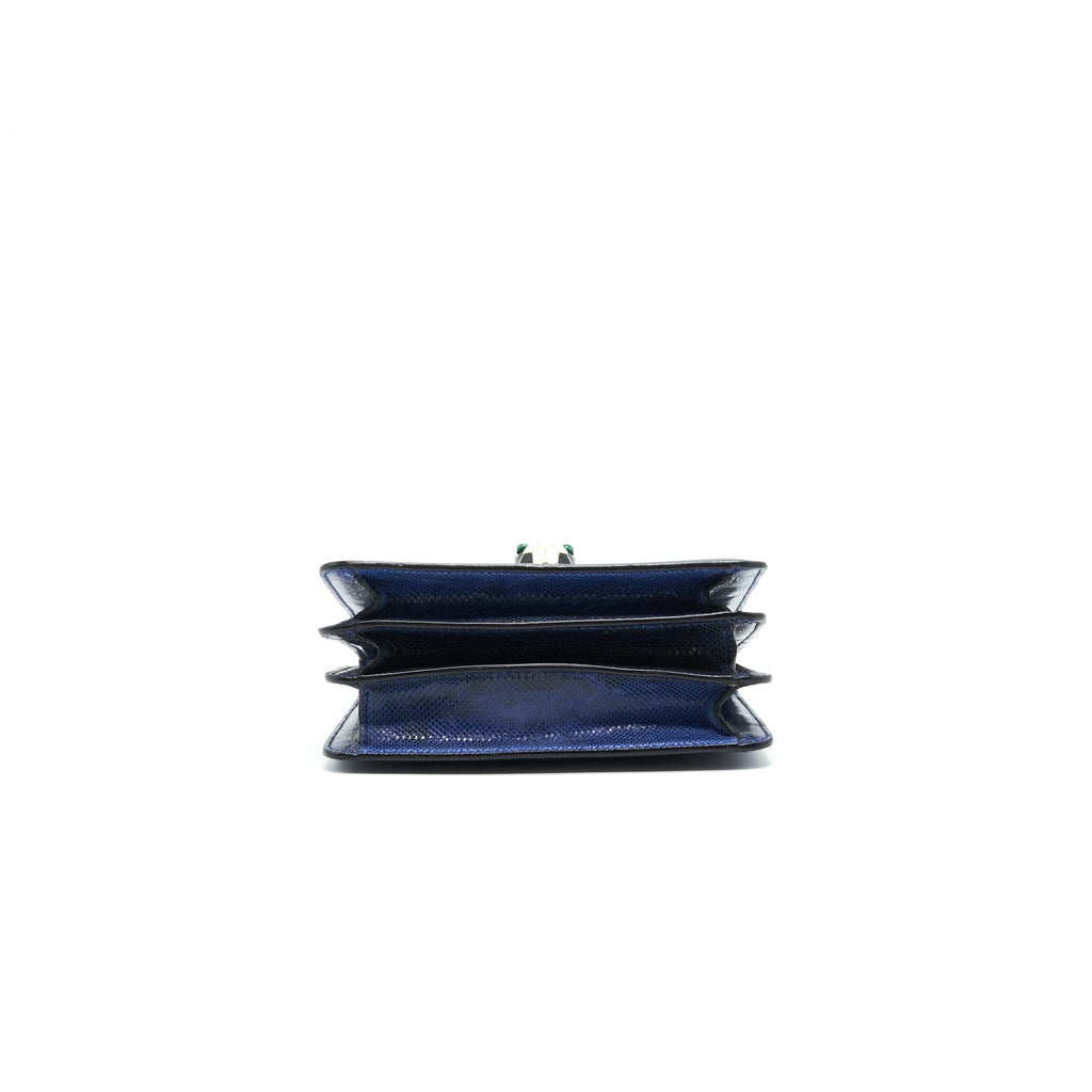 BVLGARI SERPENTI FOREVER CROSSBODY BAG DARK BLUE
