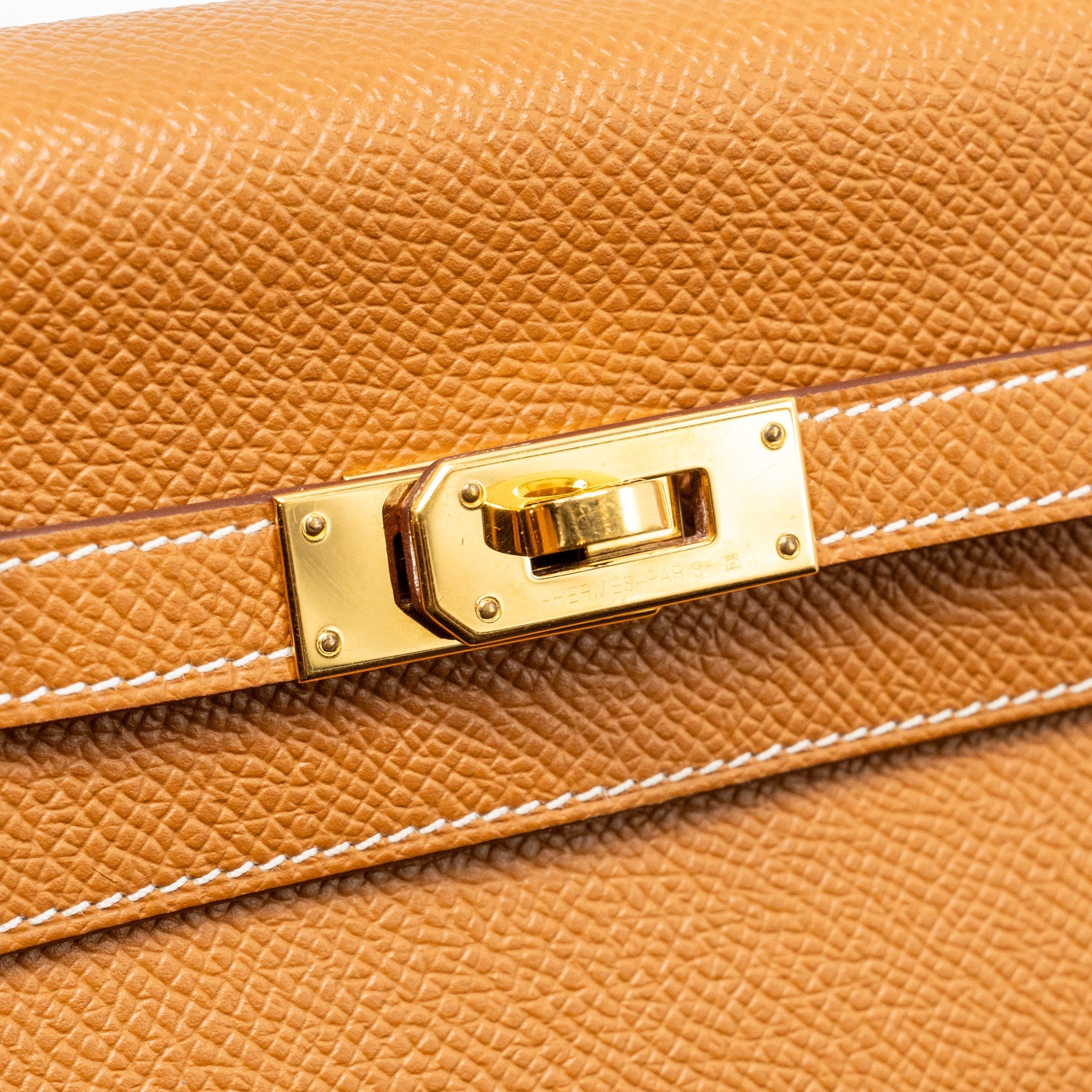 HERMES KELLY TO GO EPSOM GOLD GHW
