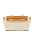 HERMES VINTAGE CLOTH TOTE WITH EXCHANGE POCKET SHW