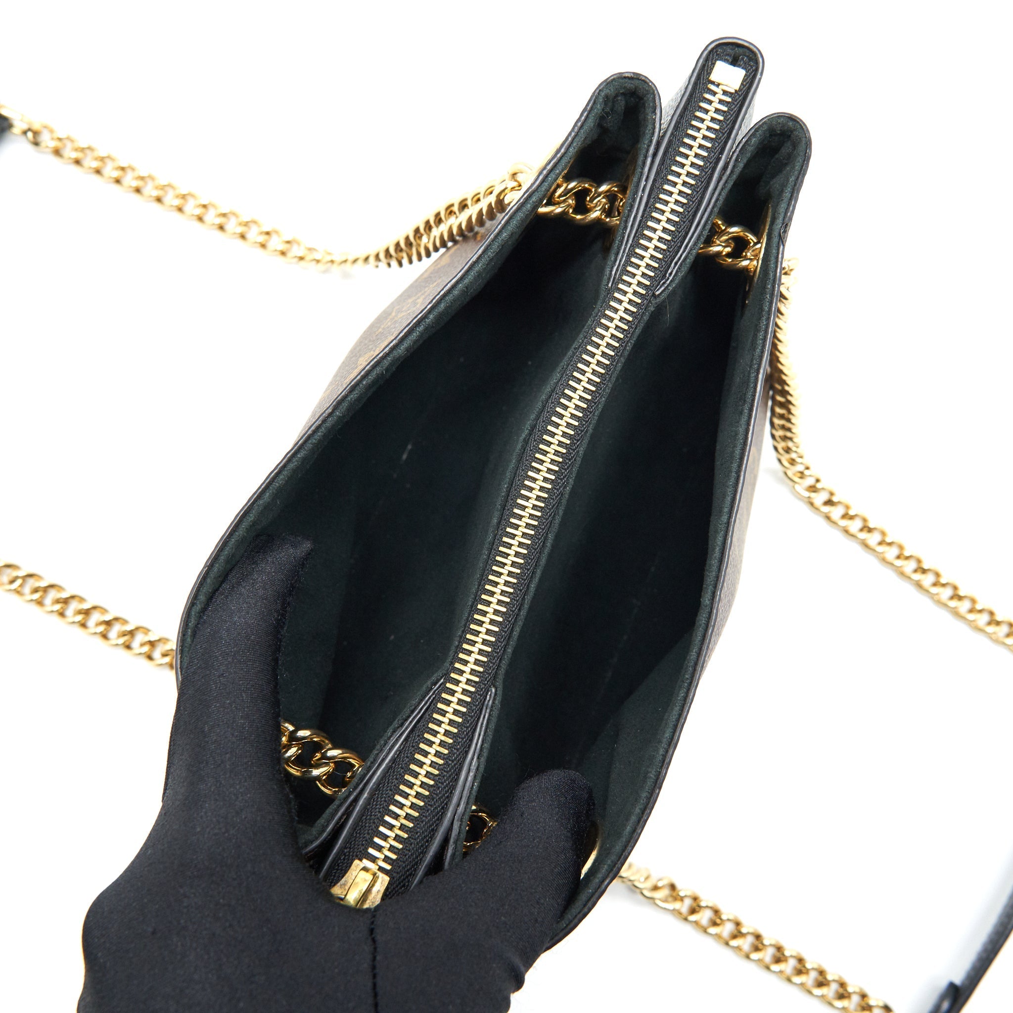 LOUIS VUITTON SURENE BB BLACK GHW