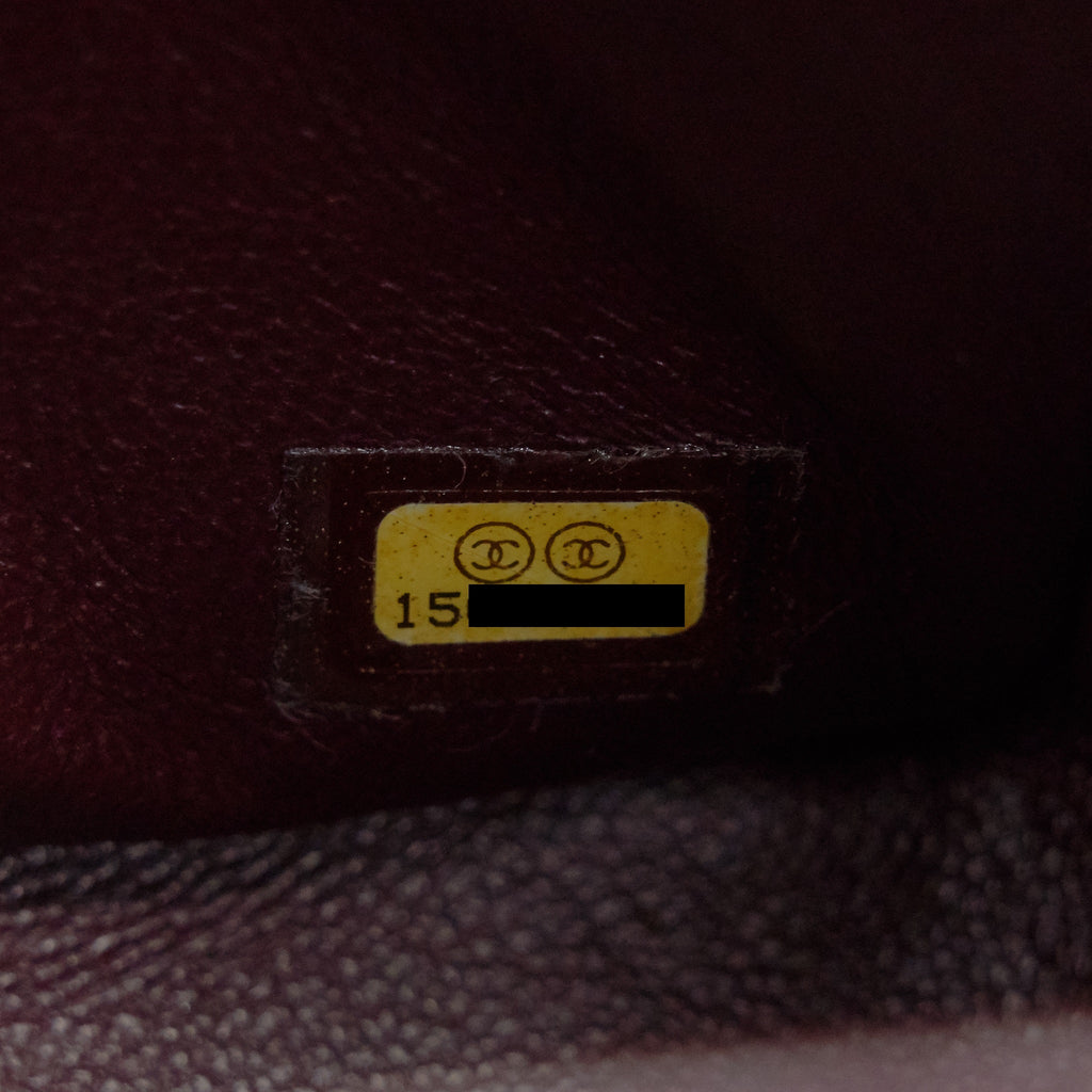 CHANEL MAXI FLAP BAG CAVIAR  BLACK SHW