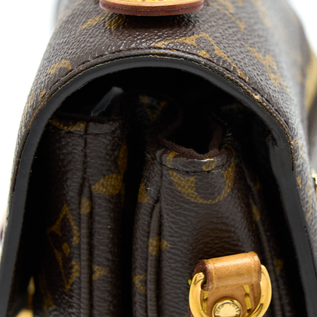 LOUIS VUITTON POCHETTE METIS MONOGRAM CANVAS GHW