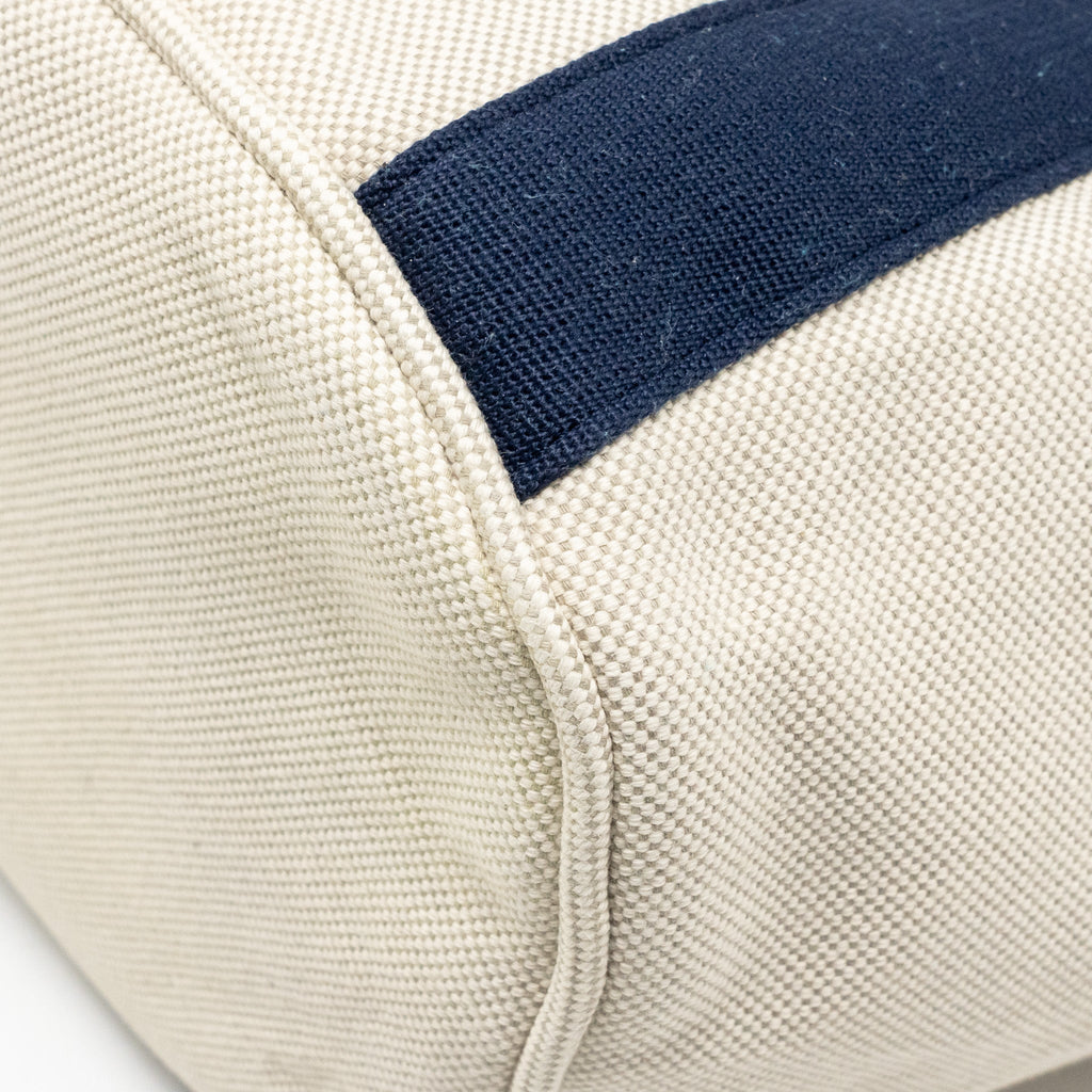 HERMES SAC A LANGER CABRIOLE NAPPY BAG COTTON GRIS PEARL SHW