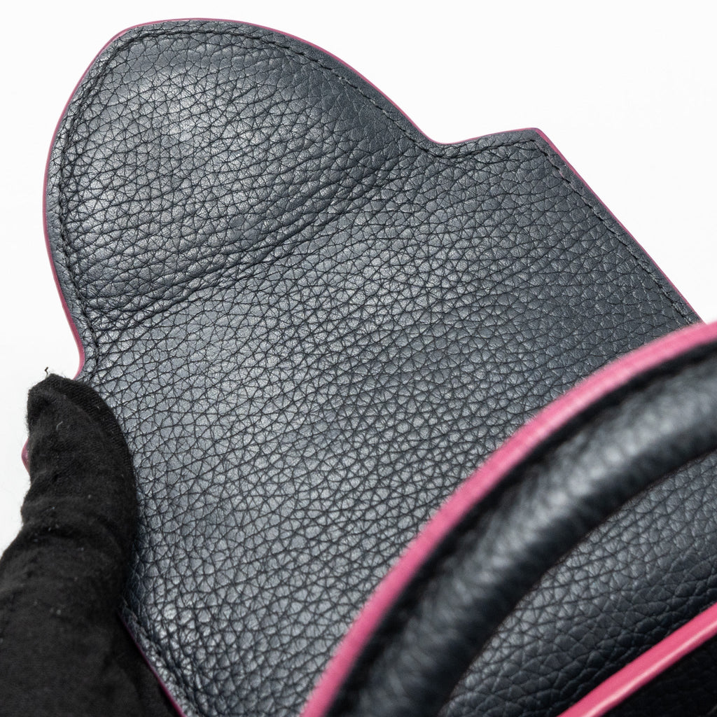 LOUIS VUITTON CAPUCINES BB TAURILLON NAVY SHW