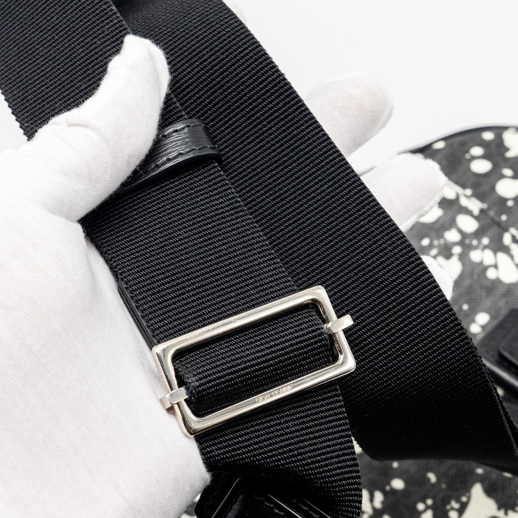 DIOR HOMME RIDER BAG CANVAS MULTICOLOUR BLACK / GREY SHW