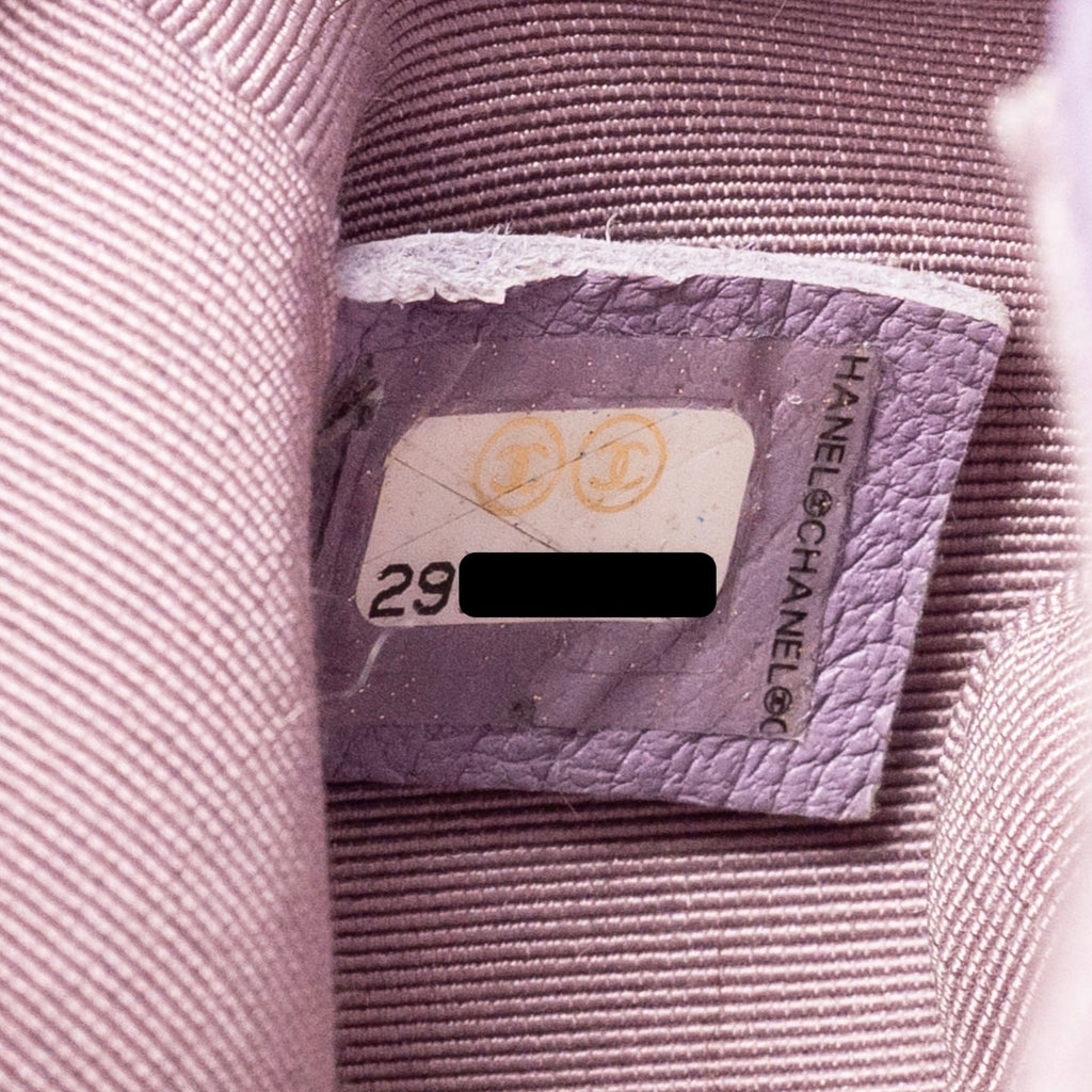 CHANEL 19 BELT/WAIST BAG FABRIC PURPLE MULTICOLOURED HARDWARE