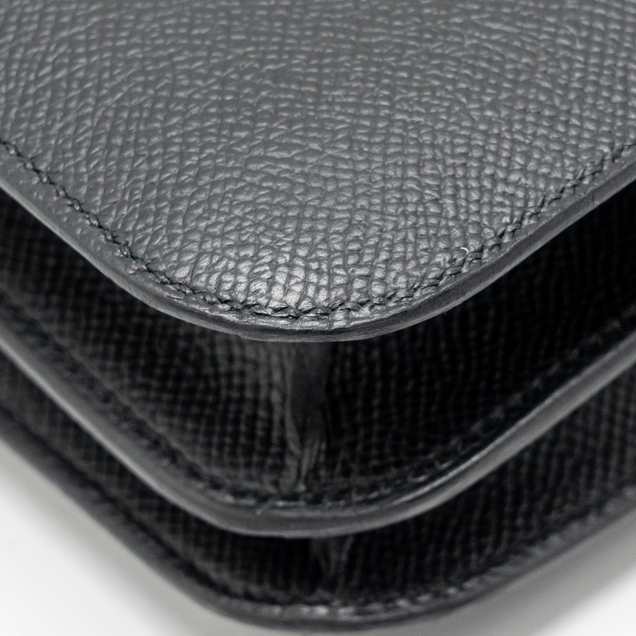 HERMES MINI CONSTANCE EPSOM BLACK BRUSHED GHW