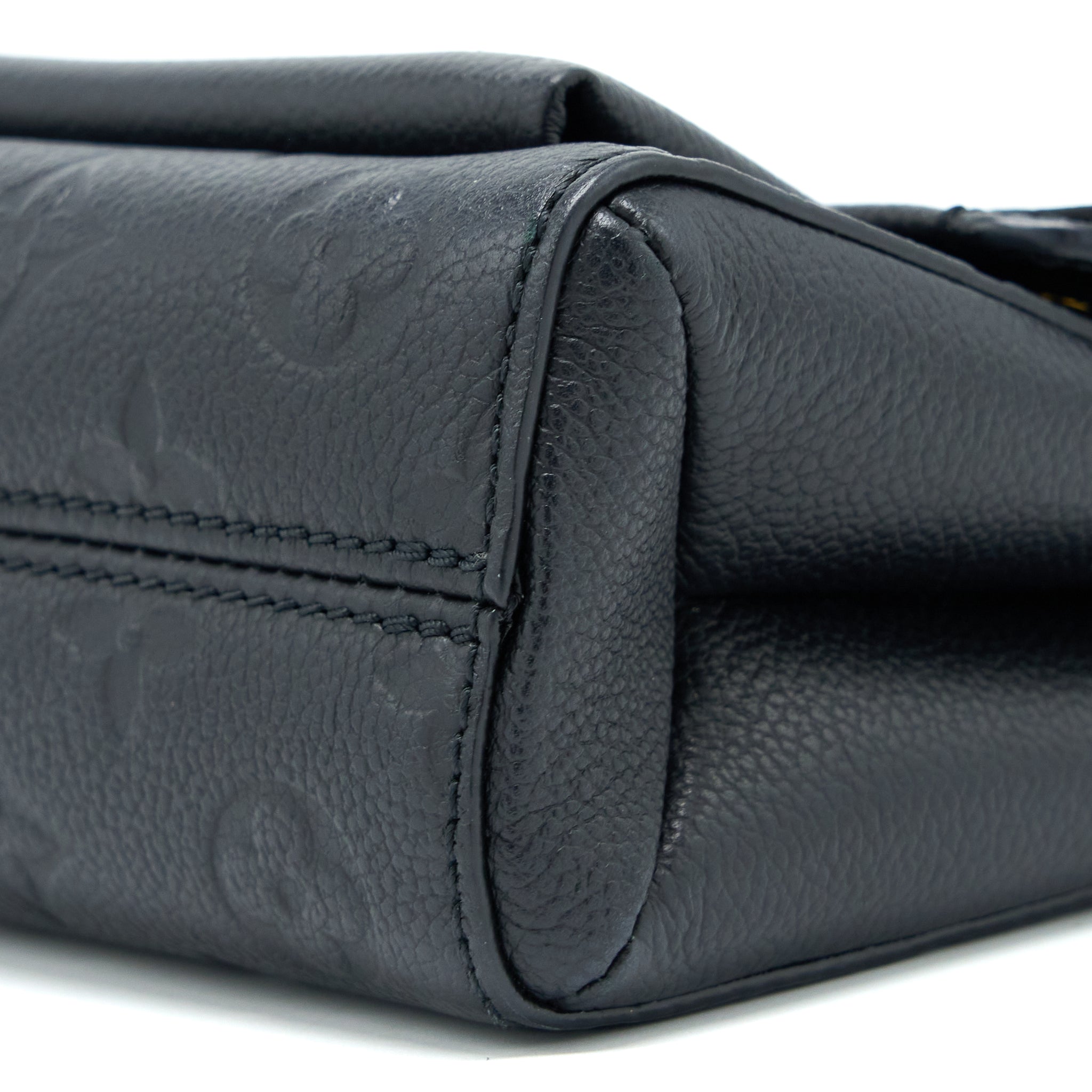 LOUIS VUITTON VAVIN BB MONOGRAM EMPREINTE BLACK GHW