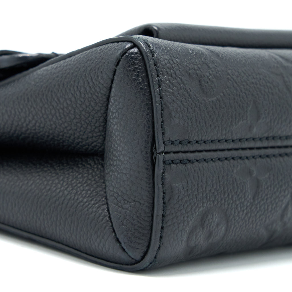 LOUIS VUITTON VAVIN BB MONOGRAM EMPREINTE BLACK GHW