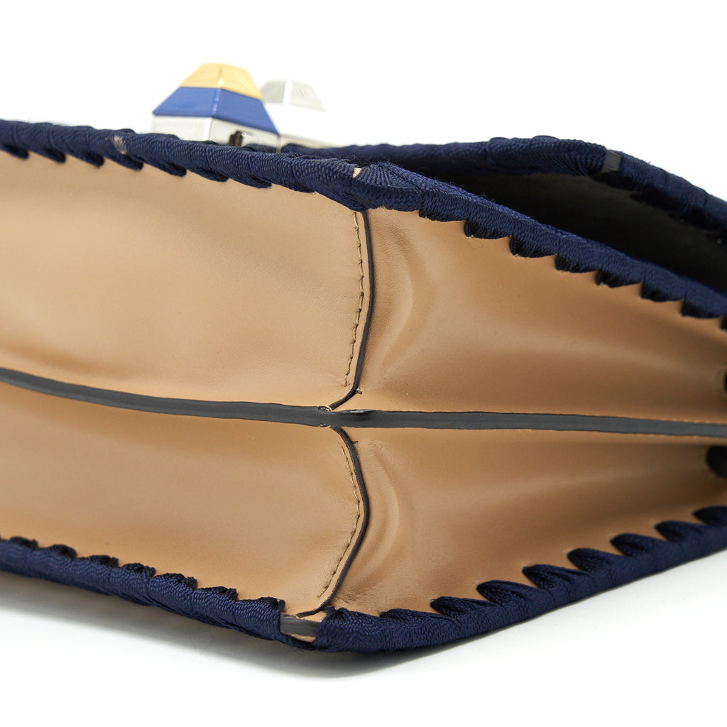 FENDI KAN I DARK BEIGE / NAVY WITH SHW