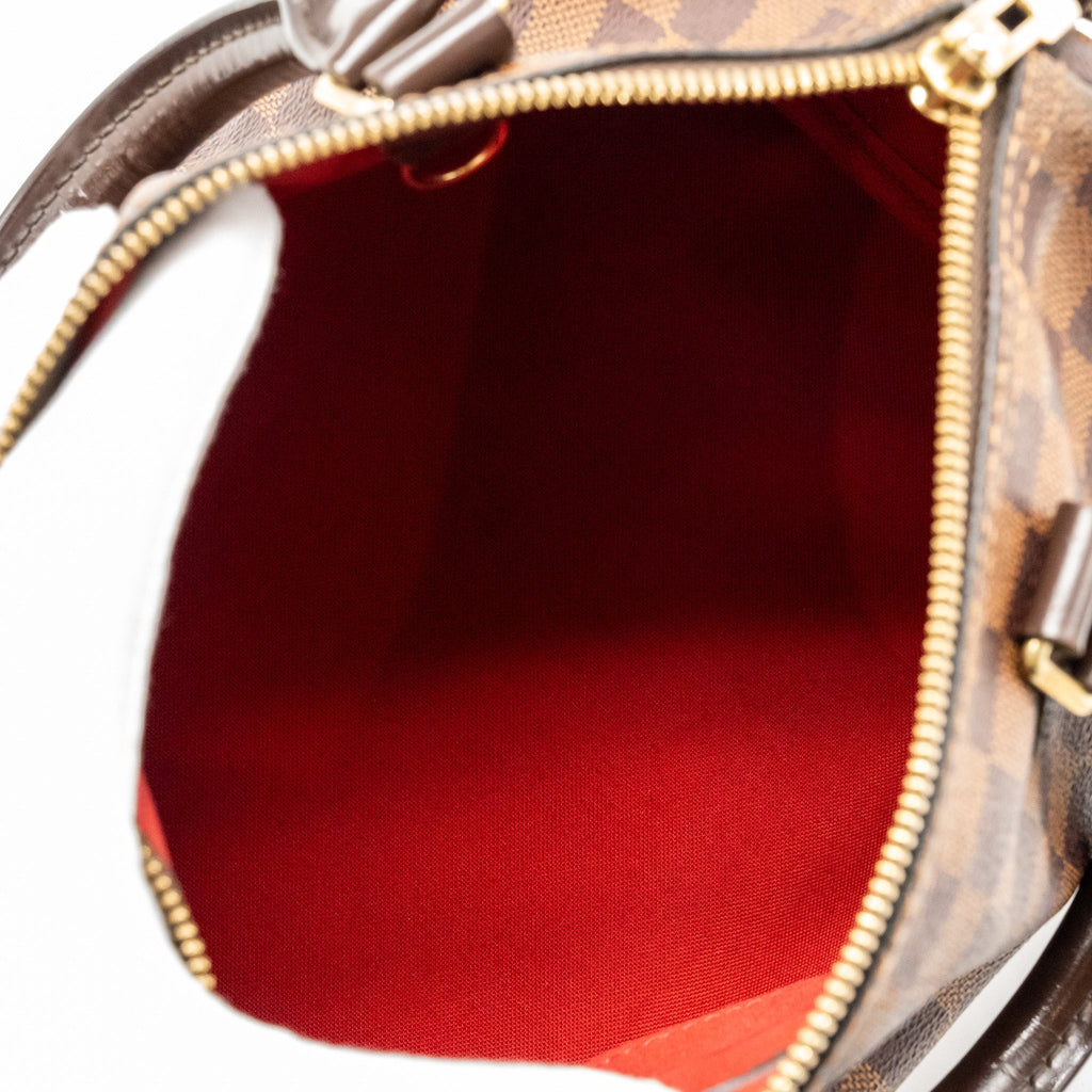 LOUIS VUITTON SPEEDY BANDOULIERE 25 DAMIER EBENE GHW