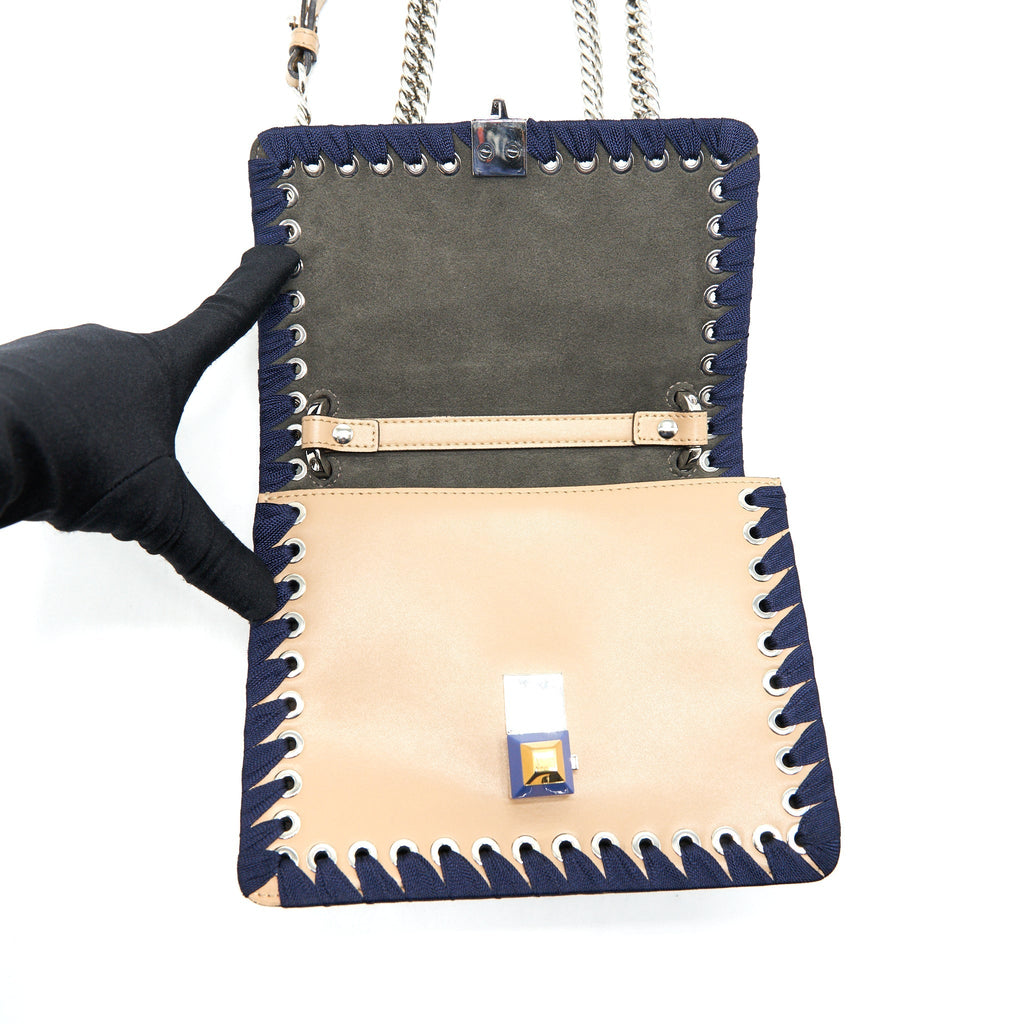 FENDI KAN I DARK BEIGE / NAVY WITH SHW