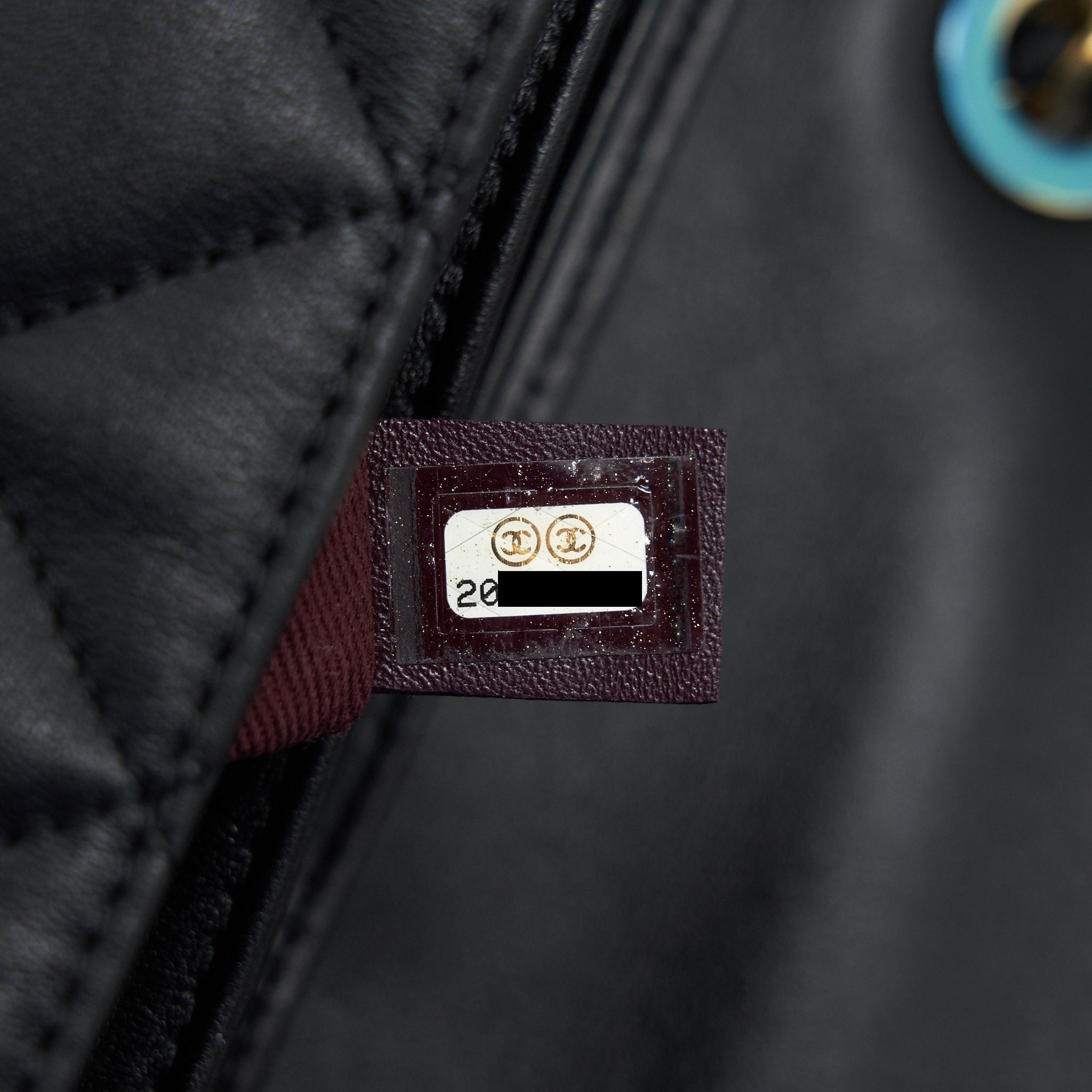 CHANEL LARGE SINGLE FLAP BAG CALFSKIN  BLACK GHW