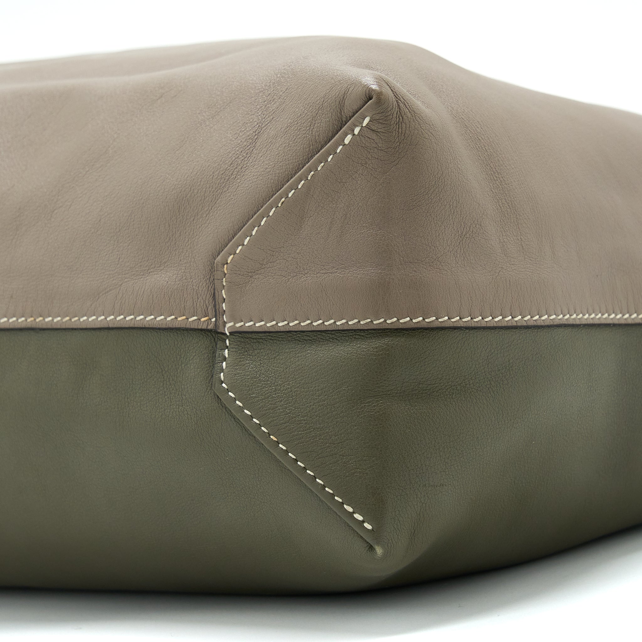 HERMES DOUBLE SENSE BAG DARK ETOUPE/MULTICOLOUR