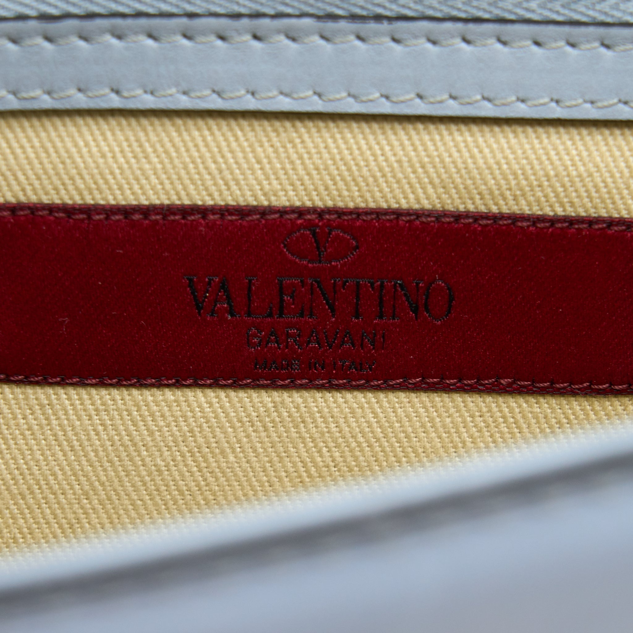 VALENTINO ROCKSTUD LOCK BAG LIGHT BLUE SHW
