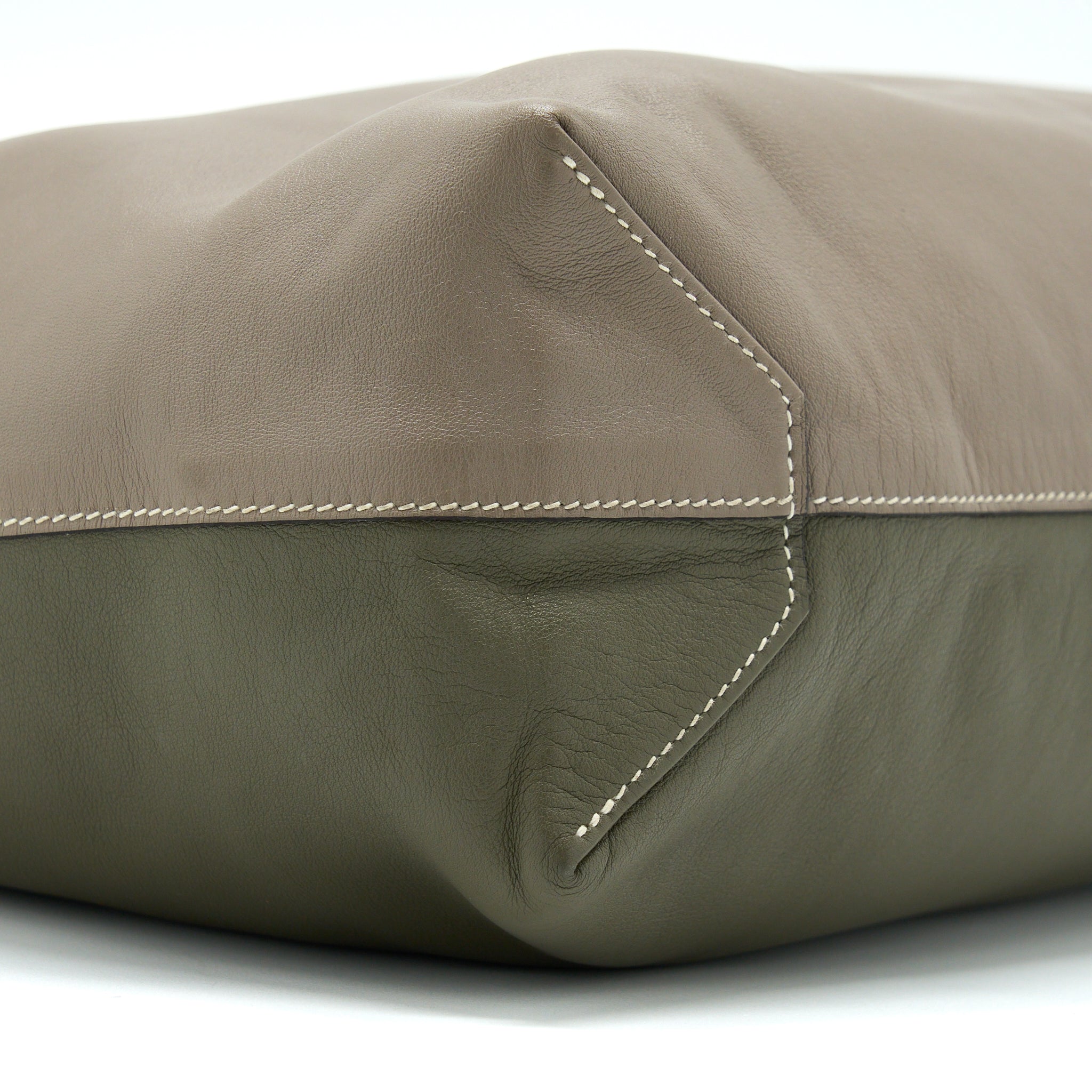HERMES DOUBLE SENSE BAG DARK ETOUPE/MULTICOLOUR