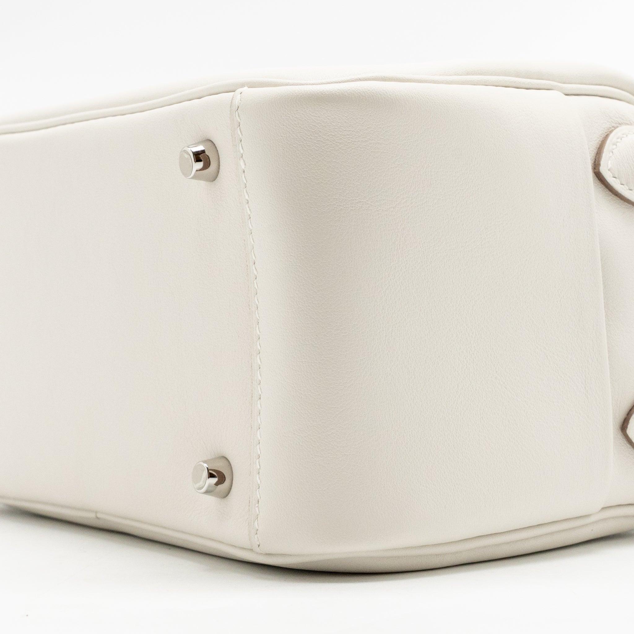 HERMES MINI LINDY SWIFT GRIS PALE/ GRIS MEYER SHW