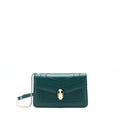 BVLGARI SERPENTI FOREVER CHAIN BAG CALFSKIN GREEN LGHW